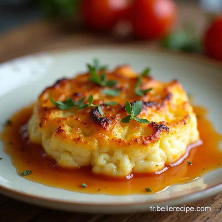 Gratin D&oelig;ufs Parfait Fa&ccedil;on Saintgermaindespr&eacute;s presentation