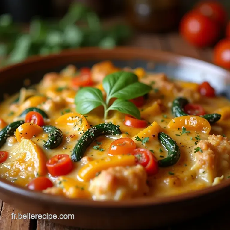 Le Gratin Confort M&eacute;lange De L&eacute;gumes De Saison &Agrave; La Cr&egrave;me Demmental L&eacute;ger presentation