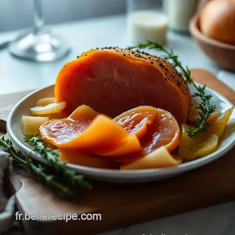 Jambon De Dinde Maison : Une D&eacute;licieuse Tradition presentation