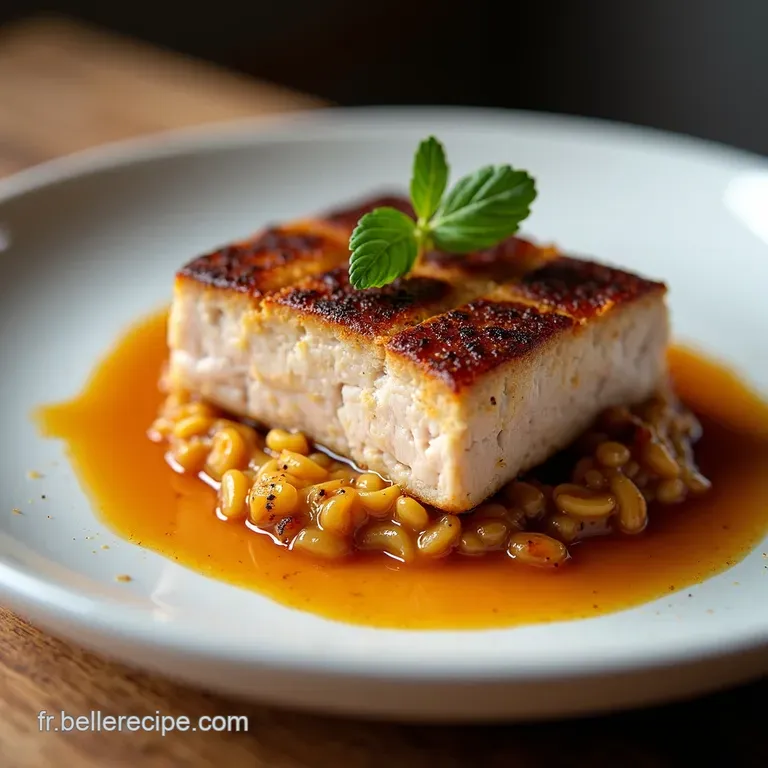 Jarret de Veau aux &Eacute;pices Douces Le R&eacute;confort &agrave; la Fran&ccedil;aise