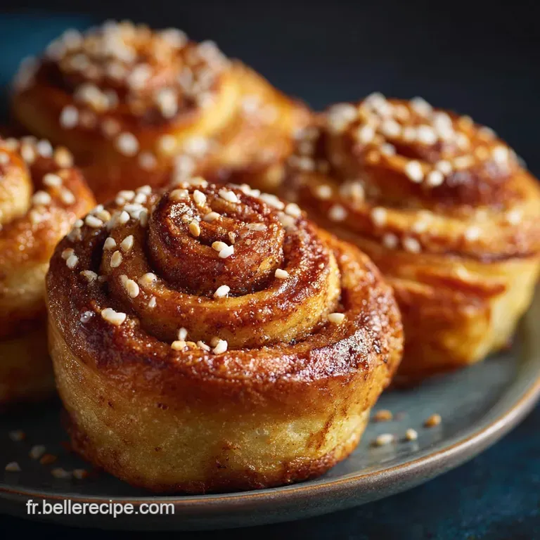 Kanelbullar Sains Roul&eacute;s &Agrave; La Cannelle L&eacute;gers Et Parfaits Pour Le Fika presentation