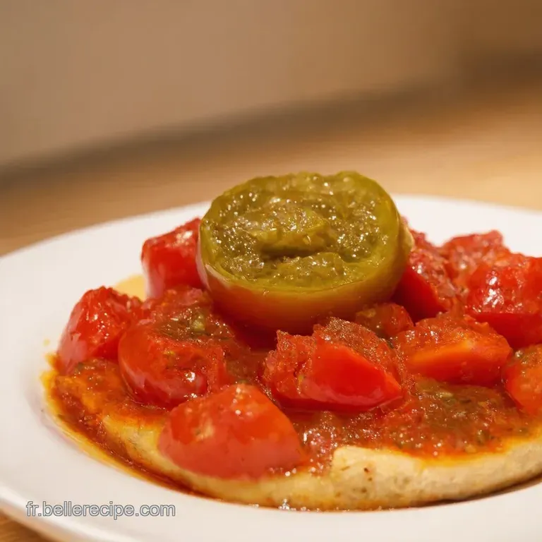 La Confiture De Tomates Vertes De Mercotte presentation