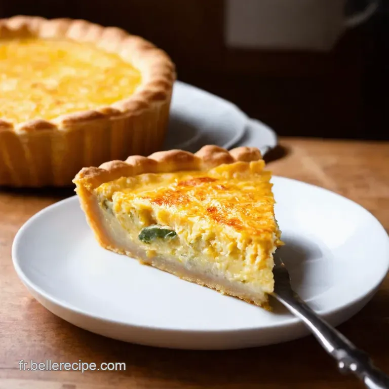 La Quiche Lorraine Dannesophie Pic Twist&eacute;e &Agrave; La Savora presentation