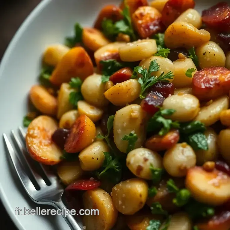 La Salade De Pommes De Terre Punchy &Agrave; La Ottolenghi presentation