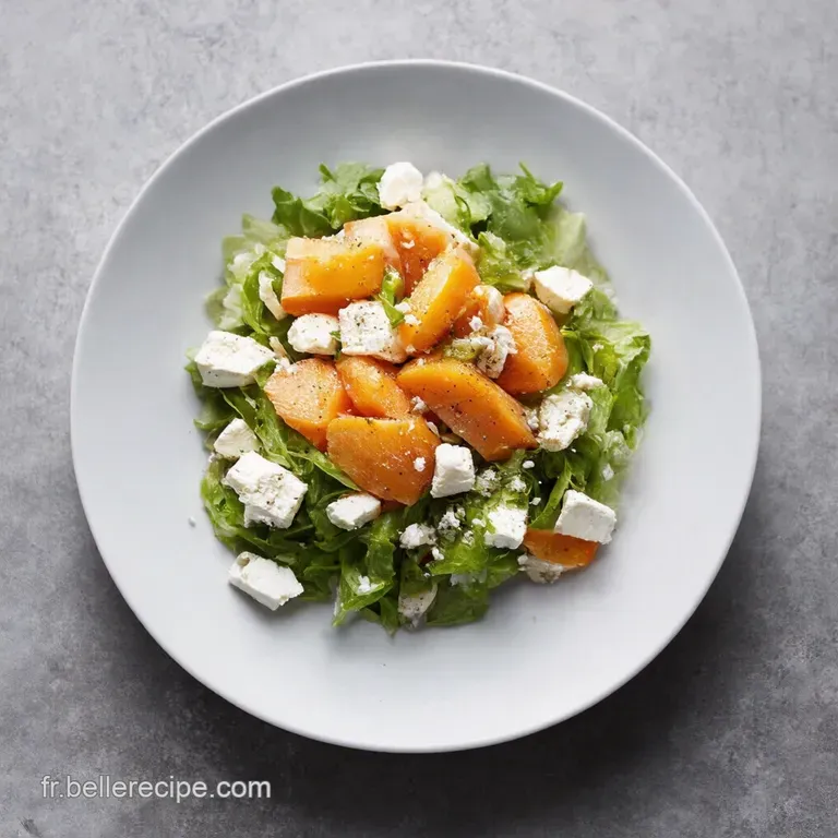 La Salade Estivale P&ecirc;cheFeta Fra&icirc;cheur en 5 Minutes