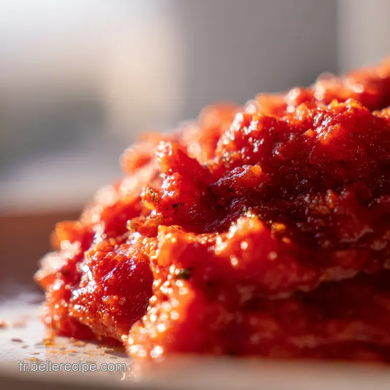 La Sauce Tomate Classique Fa&ccedil;on Chef presentation