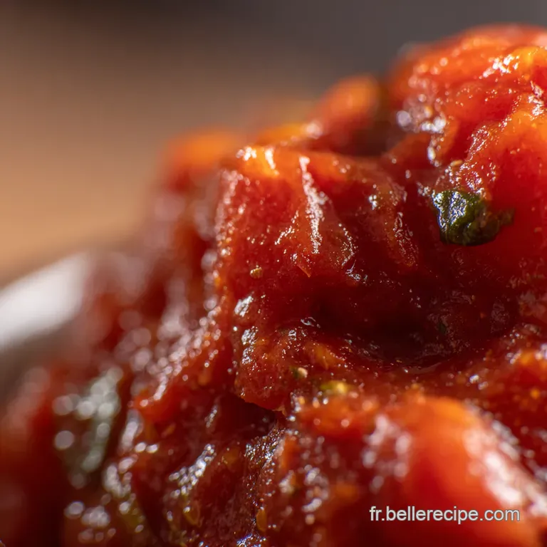 La Sauce Tomate Classique Fa&ccedil;on Chef