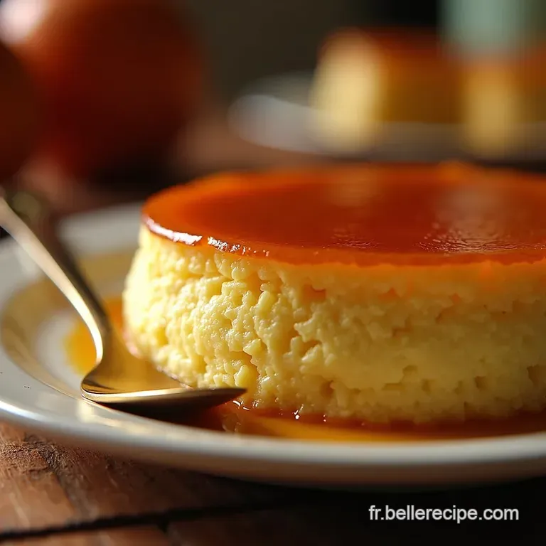 La Tarte Au Flan Parfaite Recette Inratable presentation