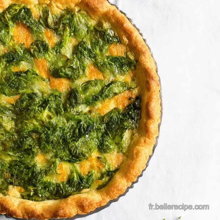 La Tarte aux &Eacute;pinards Comme &agrave; la Maison
