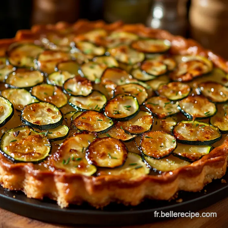 La Tarte CourgetteThon de l&Eacute;t&eacute; Tranquille LAlli des Soir&eacute;es Express