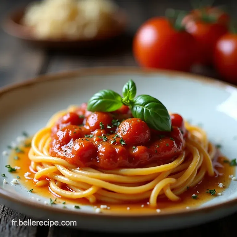 La Vraie Sauce Tomate Maison Mijot&eacute;e &agrave; lItalienne