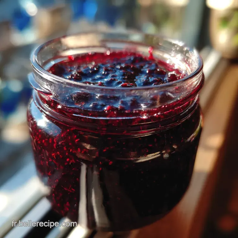 Le D&eacute;lice Sauvage Confiture De M&ucirc;res Classique Fa&ccedil;on Grandm&egrave;re presentation