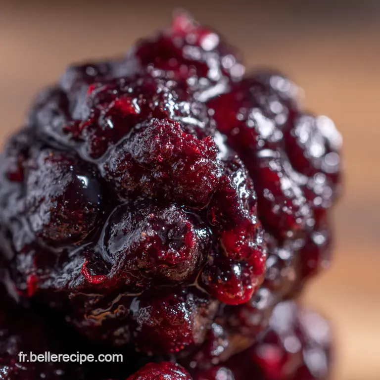 Le D&eacute;lice Sauvage Confiture de M&ucirc;res Classique Fa&ccedil;on GrandM&egrave;re