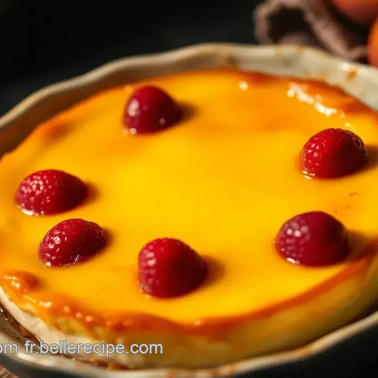 Le Flan Parisien Parfait: La Cr&egrave;me des Cr&egrave;mes!
