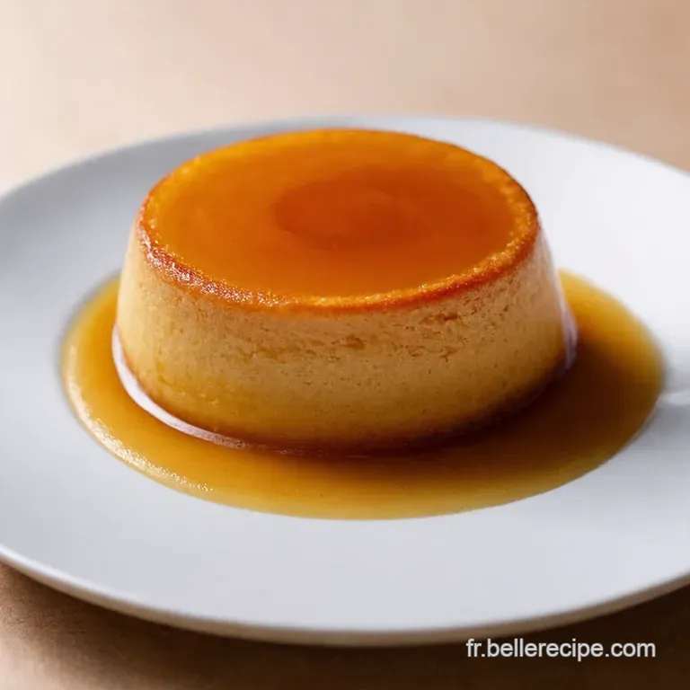 Le Flan P&acirc;tissier Sans P&acirc;te de Mercotte