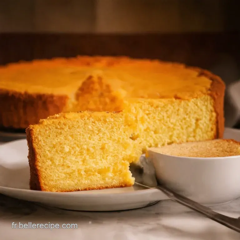 Le G&acirc;teau &Eacute;ponge Divinement Simple 3 Ingr&eacute;dients Le Tour Est Jou&eacute; presentation