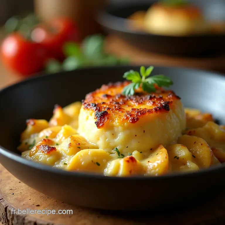 Le Gratin De Choufleur Moelleux Aux Trois Fromages Retour Aux Sources presentation