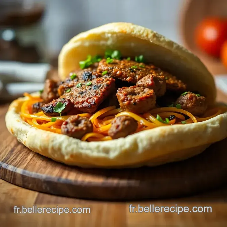 Le Pain Kebab Maison &ndash; Le Classique Street Food &Agrave; La Fran&ccedil;aise presentation