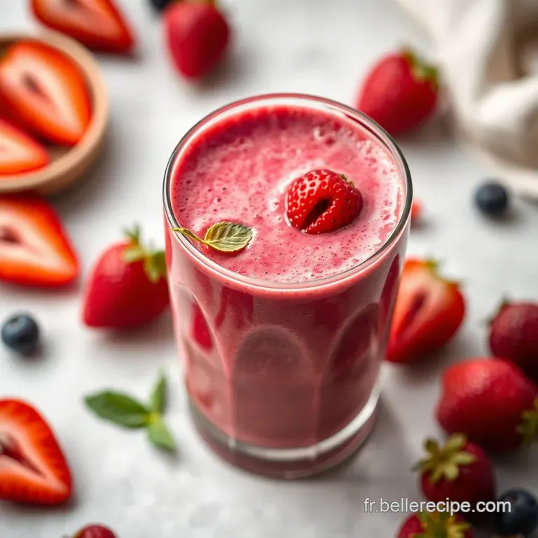 Le Rouge D&eacute;lice: A Berry Beautiful Smoothie