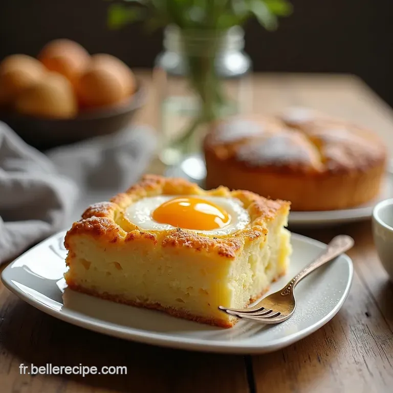 Le V&eacute;ritable G&acirc;teau Breton Traditionnel Sabl&eacute; Riche aux &OElig;ufs Le Joyau de nos GrandsM&egrave;res