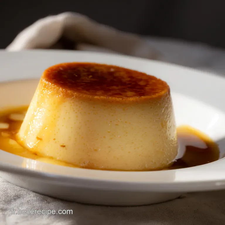 Leeks Lorraine a Creamy Savory Flan presentation