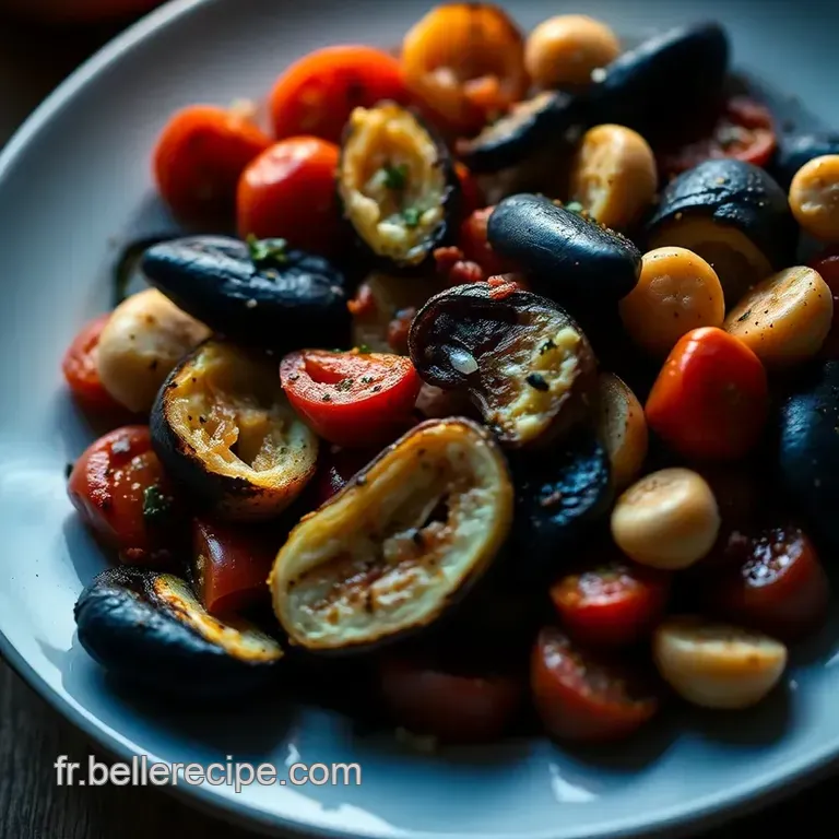 Les Fruits De Mer Frits &Agrave; La Ottolenghi presentation