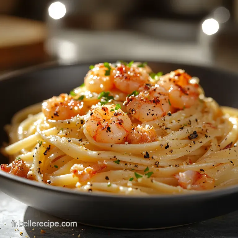 Linguine Aux Fruits De Mer Un Go&ucirc;t De La M&eacute;diterran&eacute;e presentation