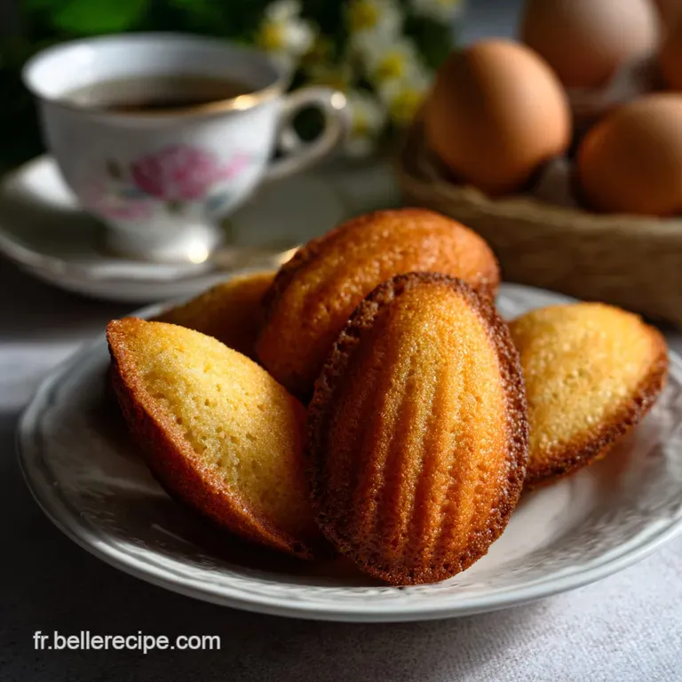 Recette Madeleine Facile Bosse Parfaite Secret Bos Infalible presentation