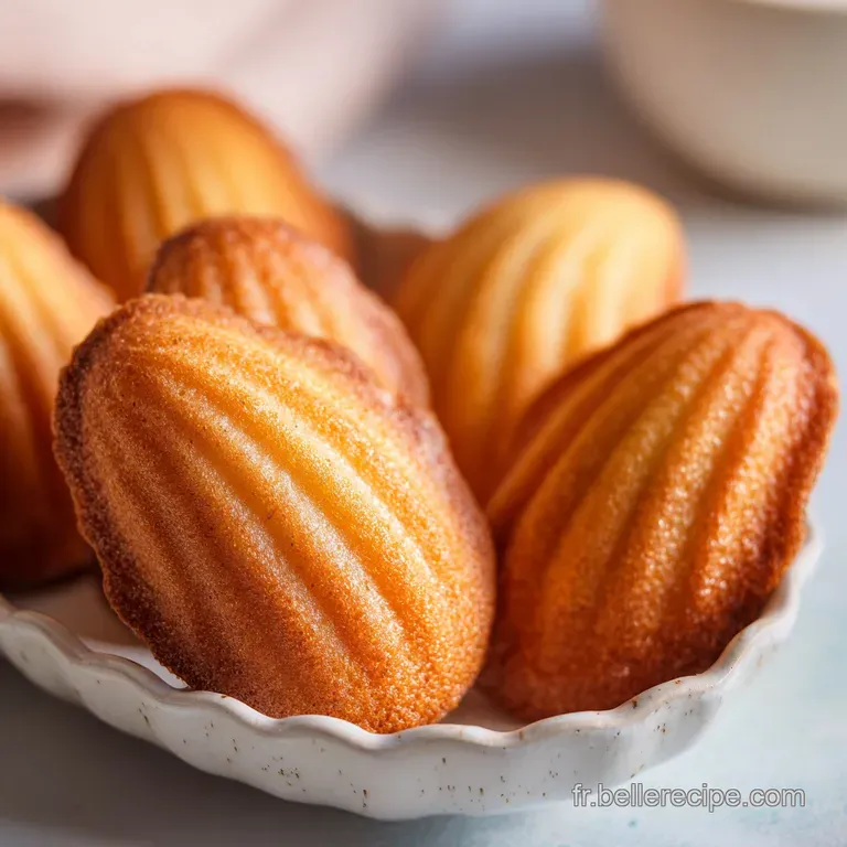 Madeleines de Grand-M&egrave;re : Moelleuses et Traditionnelles