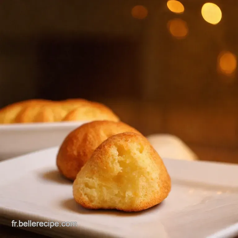 Madeleines Traditionnelles Au Zeste De Citron presentation