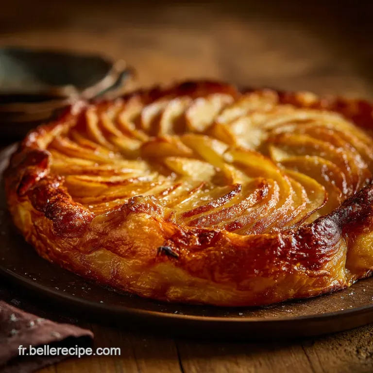 Matafan aux pommes La galette dor&eacute;e des montagnes de nos grandsm&egrave;res