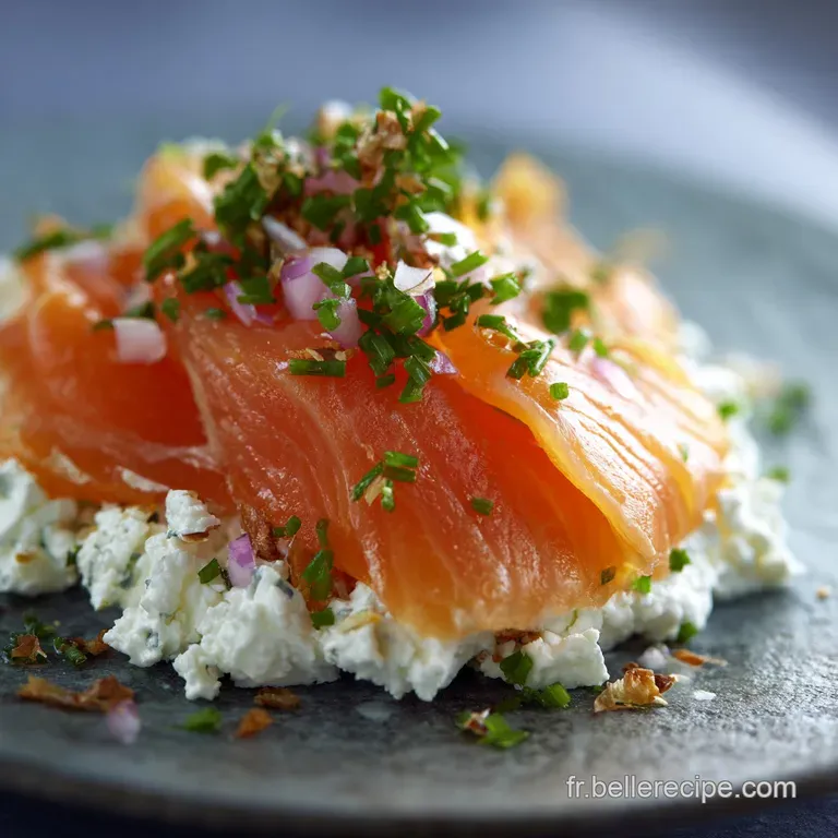Mauricette au saumon fum&eacute; et ch&egrave;vre frais Le sandwich &eacute;l&eacute;gant pr&ecirc;t en 15 minutes