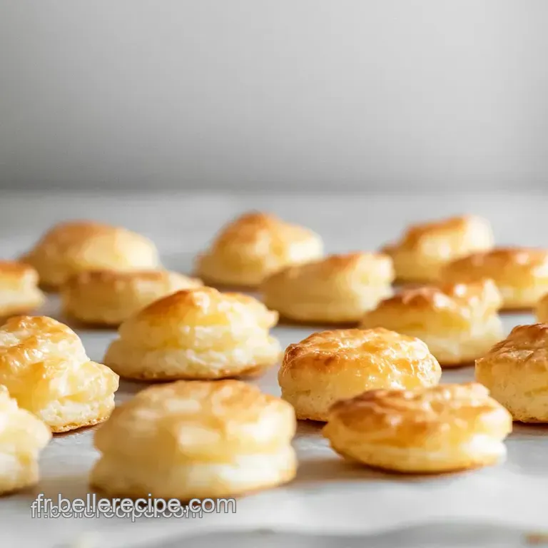 Mini Goug&egrave;res Au Comt&eacute; Et Thym Frais presentation
