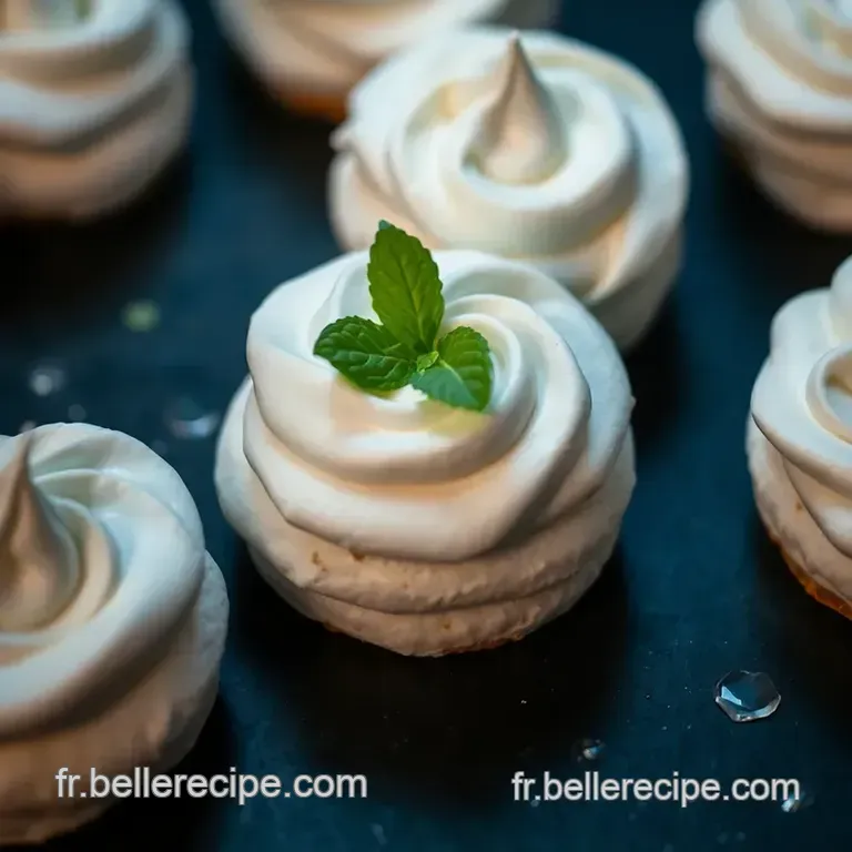 Mini Pavlovas Express: Oh L&agrave; L&agrave;! Instant Elegance presentation