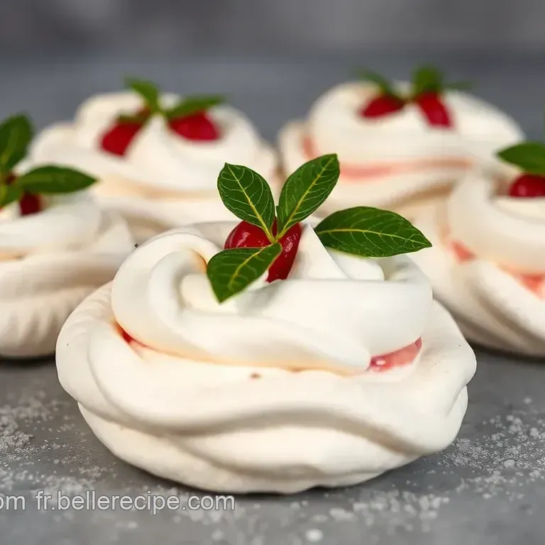 Mini Pavlovas Express: Oh l&agrave; l&agrave;! Instant Elegance