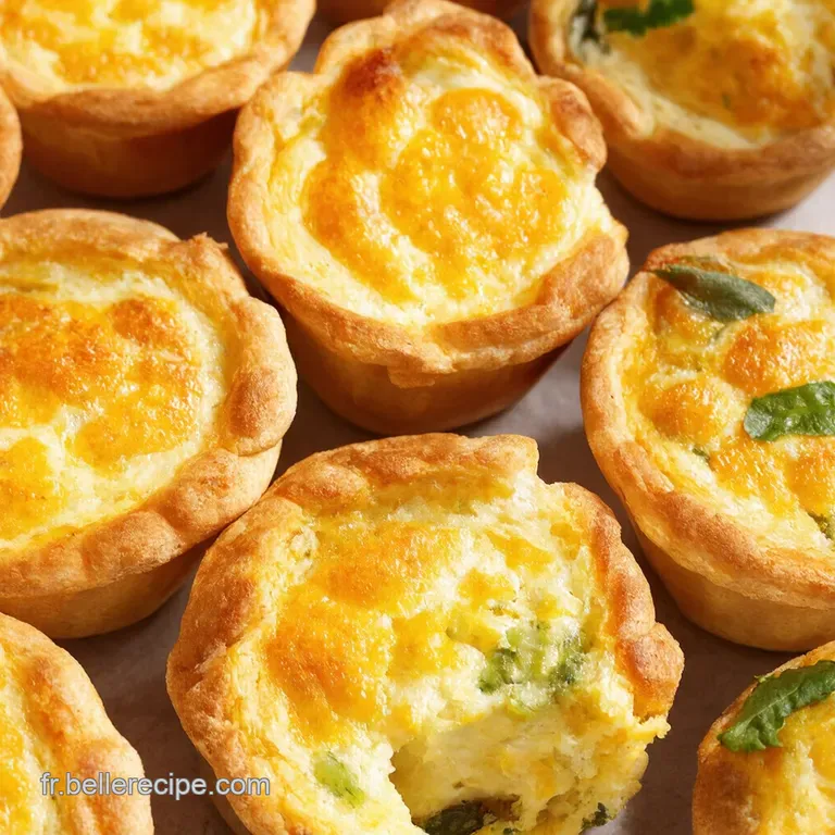 Mini Quiches Lorraine Fa&ccedil;on CroqueMonsieur