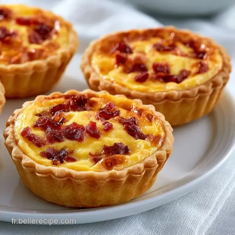 Mini Quiches Sans P&acirc;te: Version Ap&eacute;ritive