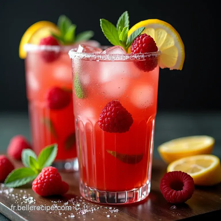 Mojito Framboise Un Air d&Eacute;t&eacute; dans Votre Verre