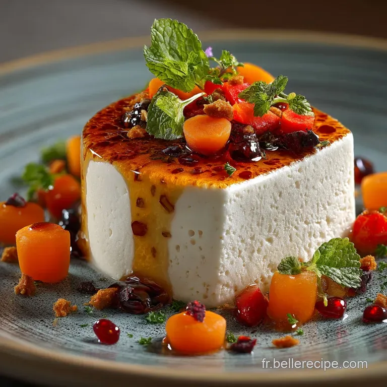 Mousse Royale aux Abricots du Roussillon L&eacute;g&egrave;ret&eacute; et Soleil en Coupe