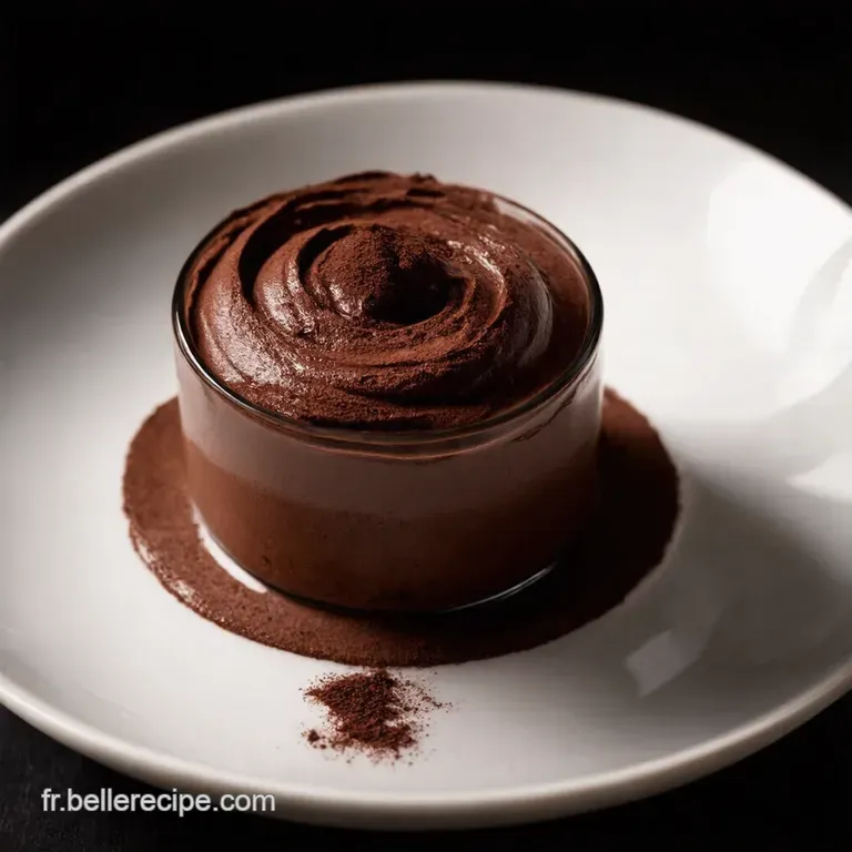 Mousse au Chocolat Ultime Une Simplicit&eacute; Divine