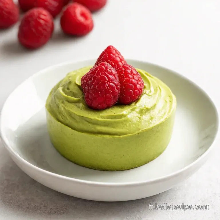 Mousse FramboiseAvocat La Douceur Inattendue