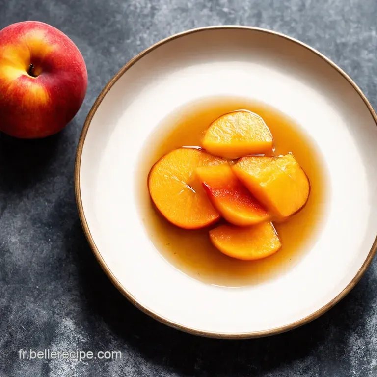 Nectarines R&ocirc;ties au Miel Un Dessert Express Caram&eacute;lis&eacute;