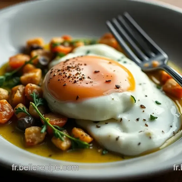 Oeuf au Plat Parfaitement Simple : Un Classique All&eacute;g&eacute;