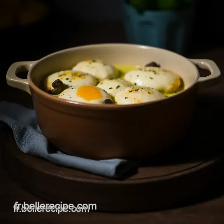 Oeufs Cocotte Paris Chic : L oeuf Truff&eacute; presentation