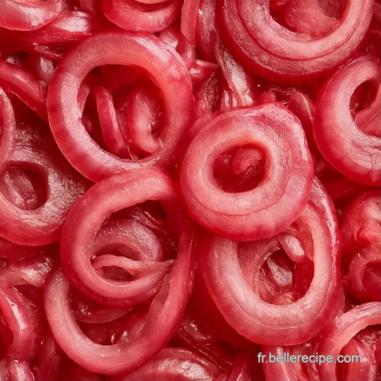 Quelques lamelles croquantes rose vif dress&eacute;es avec soin sur une assiette en c&eacute;ramique, cr&eacute;ant un contraste color&eacute;.
