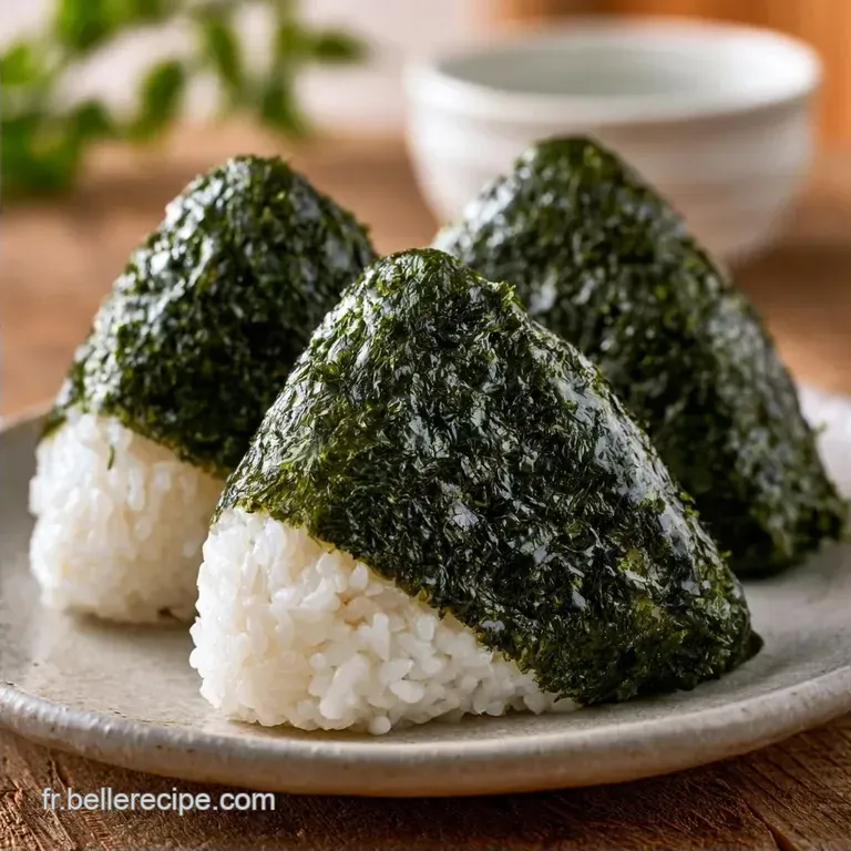 Onigiri au Poulet &agrave; la Sauce Soja