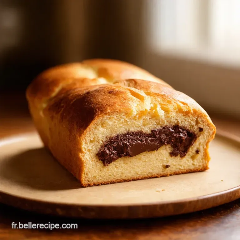 Pain Au Chocolat Brioch&eacute; Facile presentation