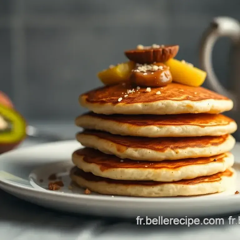 Pancakes au Kiwi Zespri&trade; : Un petit-d&eacute;jeuner &eacute;nergisant