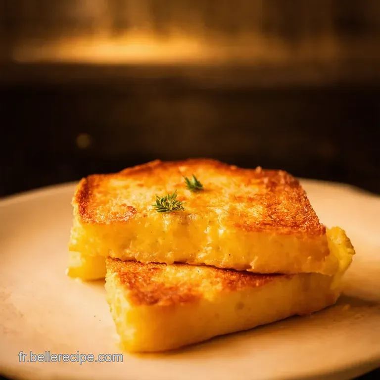Panisse Croustillantes &Agrave; La Marseillaise presentation