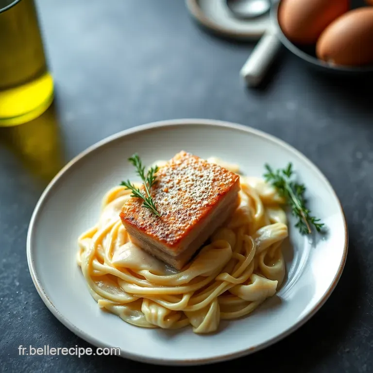 Parmentier De Canard Confit &Agrave; L huile De Truffe presentation